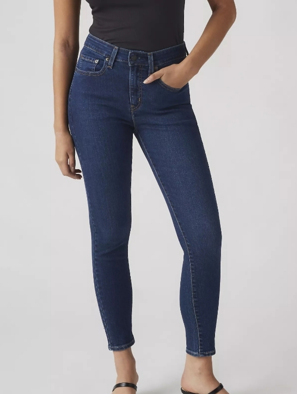 Levi's Women's Dark Blue Skinny Jeans